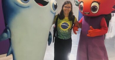 Tambauense Vitoria Garcia Rosa no Mundial Master de Natação